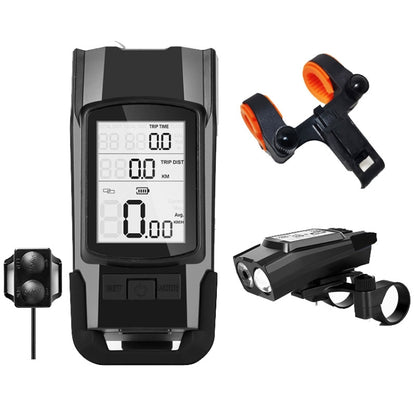 3 In 1 Wireless Bicycle Code Meter Lamp Strong Light Front Light, Red, Green, Blue, Black, Upgrade Floating (Red), Upgrade Floating (Green), Upgrade Floating (Blue), Upgrade Floating (Black), Red Upgrade Floating + Tail Light