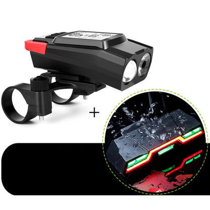 3 In 1 Wireless Bicycle Code Meter Lamp Strong Light Front Light, Red, Green, Blue, Black, Upgrade Floating (Red), Upgrade Floating (Green), Upgrade Floating (Blue), Upgrade Floating (Black), Red Upgrade Floating + Tail Light