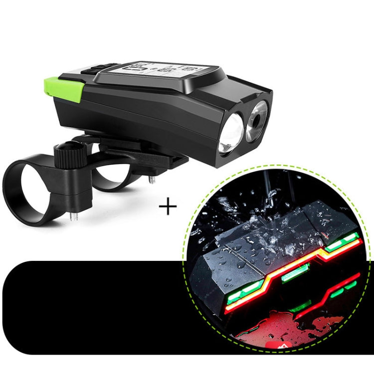 3 In 1 Wireless Bicycle Code Meter Lamp Strong Light Front Light, Red, Green, Blue, Black, Upgrade Floating (Red), Upgrade Floating (Green), Upgrade Floating (Blue), Upgrade Floating (Black), Red Upgrade Floating + Tail Light