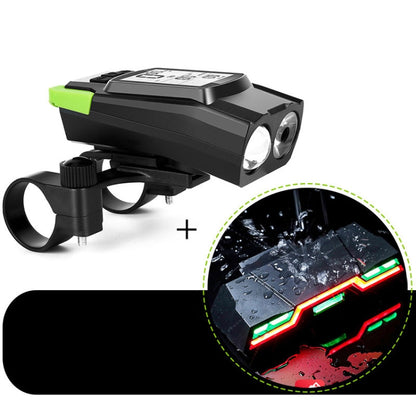 3 In 1 Wireless Bicycle Code Meter Lamp Strong Light Front Light, Red, Green, Blue, Black, Upgrade Floating (Red), Upgrade Floating (Green), Upgrade Floating (Blue), Upgrade Floating (Black), Red Upgrade Floating + Tail Light
