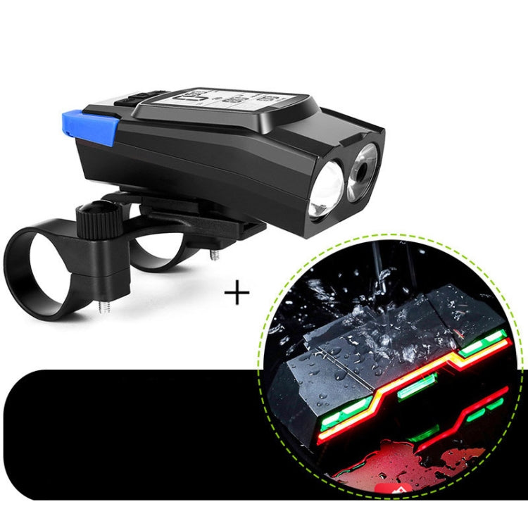 3 In 1 Wireless Bicycle Code Meter Lamp Strong Light Front Light, Red, Green, Blue, Black, Upgrade Floating (Red), Upgrade Floating (Green), Upgrade Floating (Blue), Upgrade Floating (Black), Red Upgrade Floating + Tail Light