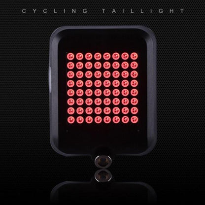 Intelligent Steering Brake Tail Light USB Rechargeable Bicycle Light Cycling Warning Safety Light, Intelligent Steering Brake Tail Light