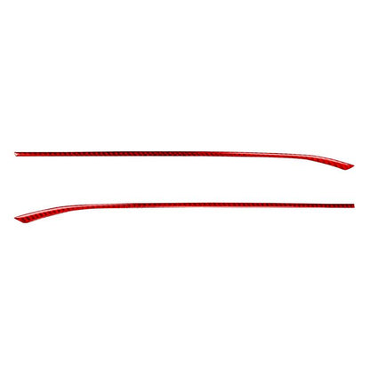 2pcs /Set Gear Shift Side Trim Stickers Right-Hand Drive For Audi A5 / A5L / S5 Avant / A5 Saloon / A6 Avant / A6L, Right-Hand Drive
