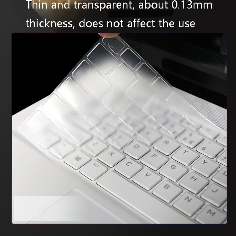 T19802 Computer Keyboard Film Gaming Notebook TPU Protective Film for Dell ALIENWARE M15-R2