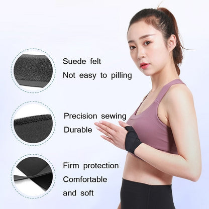Volleyball Badminton Tendon Sheath Wristband Thin Wrist Sprain Thumb Cover, Specification: M（Left Hand）, M（Left Hand）, M（Right Hand）, L（Left Hand）, L（Right Hand）