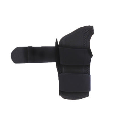 Two-Way Compression Stabilized Support Plate Wrist Brace Fracture Sprain Rehabilitation Wrist Brace, Specification: Right Hand S (Black), Left Hand S (Black), Right Hand S (Black), Left Hand M (Black), Right Hand M (Black), Left Hand L (Black)