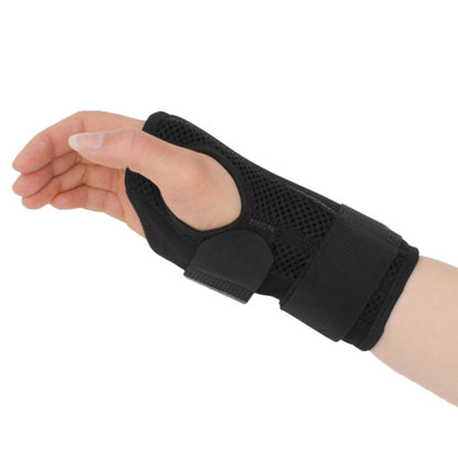 Two-Way Compression Stabilized Support Plate Wrist Brace Fracture Sprain Rehabilitation Wrist Brace, Specification: Right Hand S (Black), Left Hand S (Black), Right Hand S (Black), Left Hand M (Black), Right Hand M (Black), Left Hand L (Black)