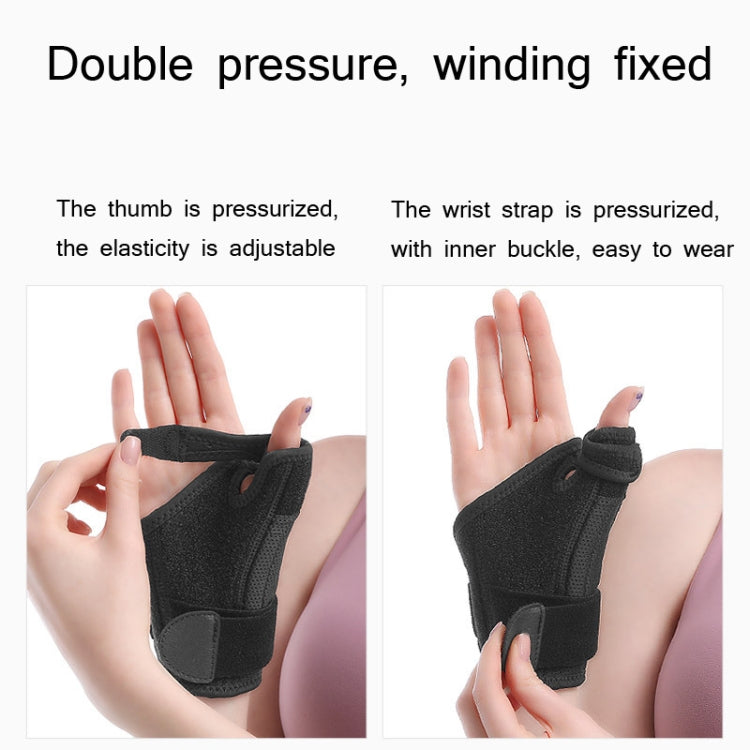 1 Paris Thumb Fracture Sprain Fixation Brace Tendon Sheath Breathable Wrist Brace, Wrist Brace