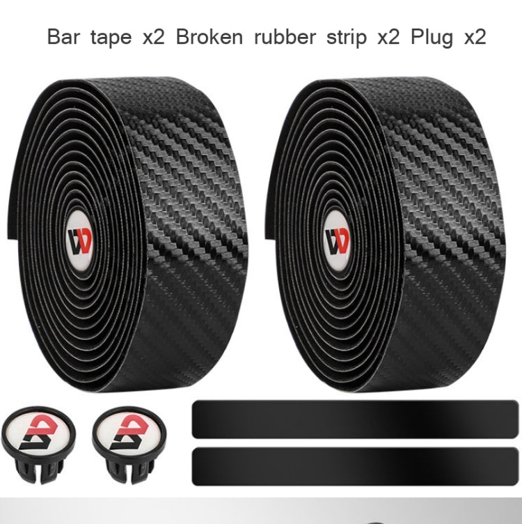 WEST BIKING Bicycle Breathable Non-Slip Handlebar Strap, Black, Yellow, Blue, Red, White, Pink