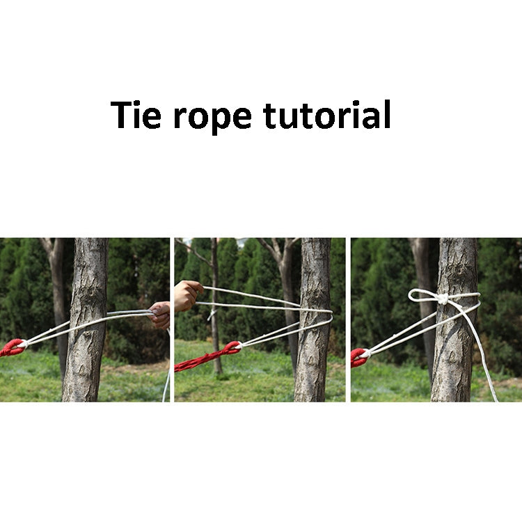Thick Canvas Hammock Field Rollover Prevention Outdoor  Hammock Swing, 260x80 No Stick Single (Red Stripe), 260x80  Non-stick Single (Blue Stripes ), 260x100 No Stick (Red Stripes), 260x100 No Stick (Blue Stripes), 260x150 No Stick (Red Stripes）