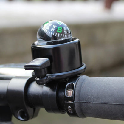 5pcs Bicycle Bell Mountain Bike Compass Aluminum Alloy Bell Riding Equipment Accessories, Random Color Delivery, Bike Compass