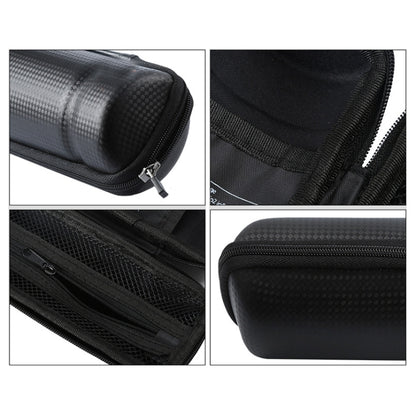 WEST BIKING Bicycle Hard Shell Bag Portable Storage And Riding Equipment, Black, Bright Black
