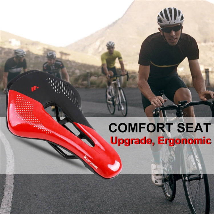 WEST BIKING Cycling Seat Hollow Breathable Comfortable Saddle Riding Equipment, SKU：YP0801101, YP0801101