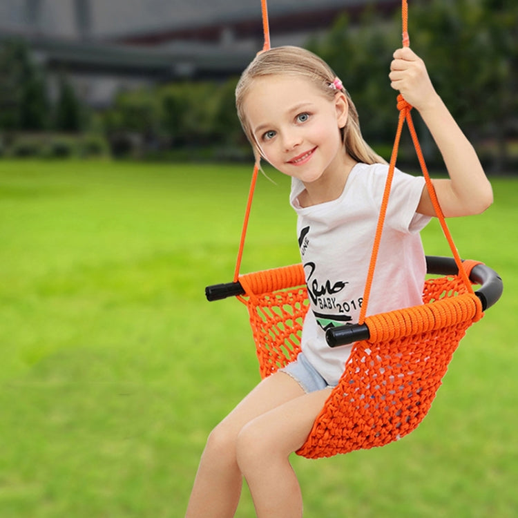 Children Swing Family Toys Indoor And Outdoor Garden Hand-Woven Swing Chair Hanging Chair, Hand-Woven Swing Chair