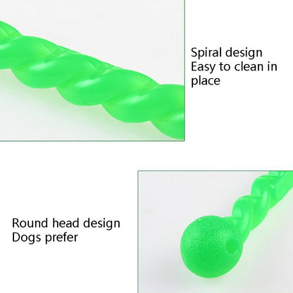 Pet Rubber Molar Rods Are Playable And Bite Resistant Training Dog Teeth Cleaning Toys, Small Red, Large Red, Small Green, Large Green