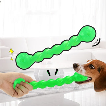 Pet Rubber Molar Rods Are Playable And Bite Resistant Training Dog Teeth Cleaning Toys, Small Red, Large Red, Small Green, Large Green