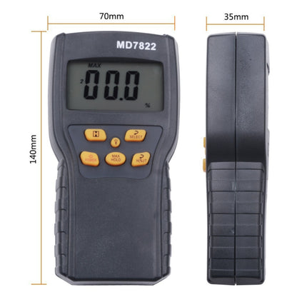 MD7822 Smart Grain Moisture Tester Ultra-Long Probe Digital Moisture Meter