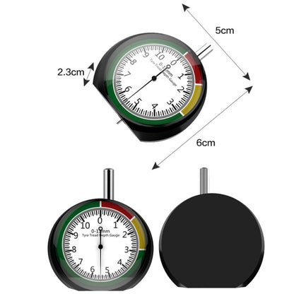 N780 Car Outdoor Driving Electronic Scale Meter Tire Pattern Depth Measuring Instrument, Electronic Scale