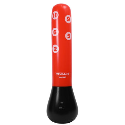 PVC Children Vertical Inflatable Punching Bag Boxing Column Tumbler Punching Bag, Height: 1.55m, 1.55m