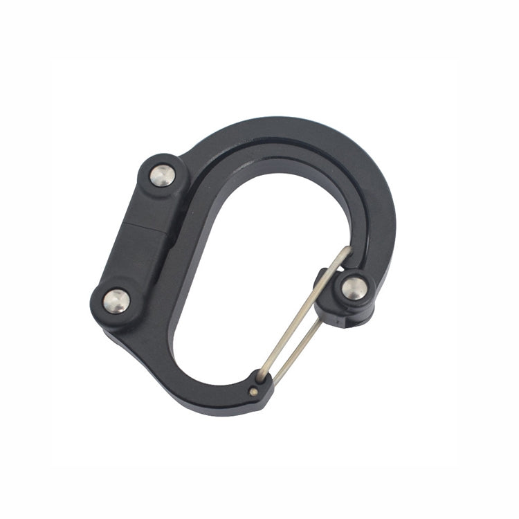 Multifunctional Carabiner Aluminum Alloy D-Type Outdoor Products Quick-Hanging Buckle, XDS-DSK-01H (Red), XDS-DSK-01H (Black), XDS-DSK-01H (Golde), XDS-DSK-01H (Blue)