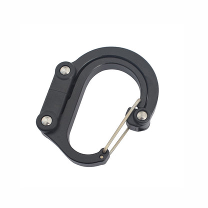 Multifunctional Carabiner Aluminum Alloy D-Type Outdoor Products Quick-Hanging Buckle, XDS-DSK-01H (Red), XDS-DSK-01H (Black), XDS-DSK-01H (Golde), XDS-DSK-01H (Blue)