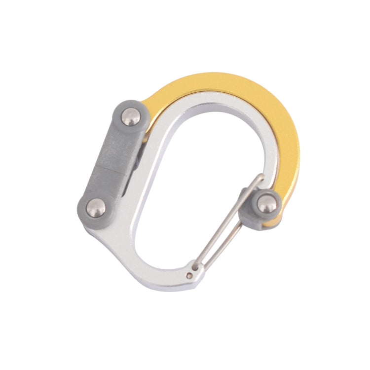Multifunctional Carabiner Aluminum Alloy D-Type Outdoor Products Quick-Hanging Buckle, XDS-DSK-01H (Red), XDS-DSK-01H (Black), XDS-DSK-01H (Golde), XDS-DSK-01H (Blue)