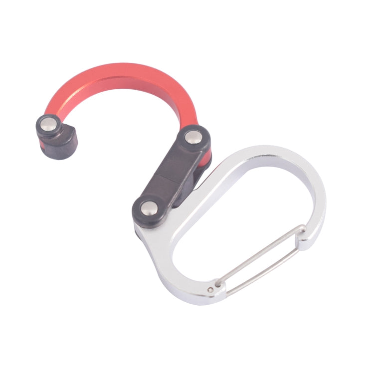 Multifunctional Carabiner Aluminum Alloy D-Type Outdoor Products Quick-Hanging Buckle, XDS-DSK-01H (Red), XDS-DSK-01H (Black), XDS-DSK-01H (Golde), XDS-DSK-01H (Blue)