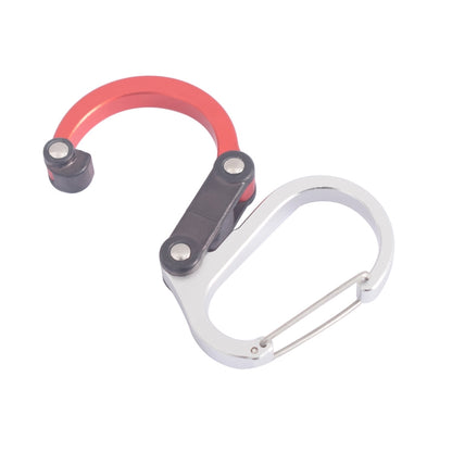 Multifunctional Carabiner Aluminum Alloy D-Type Outdoor Products Quick-Hanging Buckle, XDS-DSK-01H (Red), XDS-DSK-01H (Black), XDS-DSK-01H (Golde), XDS-DSK-01H (Blue)