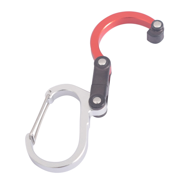 Multifunctional Carabiner Aluminum Alloy D-Type Outdoor Products Quick-Hanging Buckle, XDS-DSK-01H (Red), XDS-DSK-01H (Black), XDS-DSK-01H (Golde), XDS-DSK-01H (Blue)