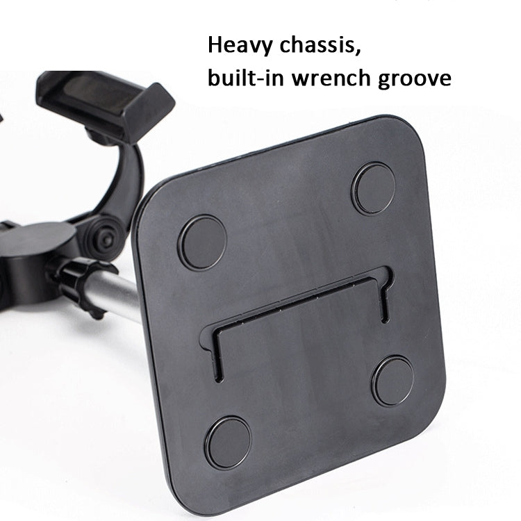 Telescopic Adjustment Live Frame Desktop Tablet Mobile Phone Bracket, Specification:, K06 Three-seat  (Black), K06 Three-seat (White), K07 Three-seat With Fill Light  (Black), K07 Three-seat With Fill Light (White), K05 Flat Plate  (Black Green)
