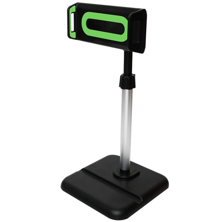 Telescopic Adjustment Live Frame Desktop Tablet Mobile Phone Bracket, Specification:, K06 Three-seat  (Black), K06 Three-seat (White), K07 Three-seat With Fill Light  (Black), K07 Three-seat With Fill Light (White), K05 Flat Plate  (Black Green)