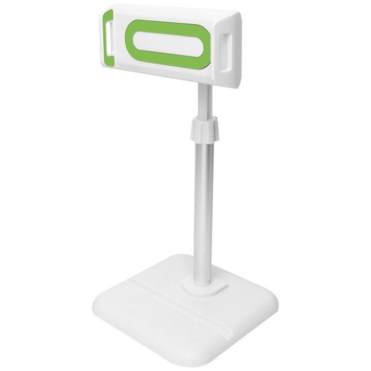 Telescopic Adjustment Live Frame Desktop Tablet Mobile Phone Bracket, Specification:, K06 Three-seat  (Black), K06 Three-seat (White), K07 Three-seat With Fill Light  (Black), K07 Three-seat With Fill Light (White), K05 Flat Plate  (Black Green)