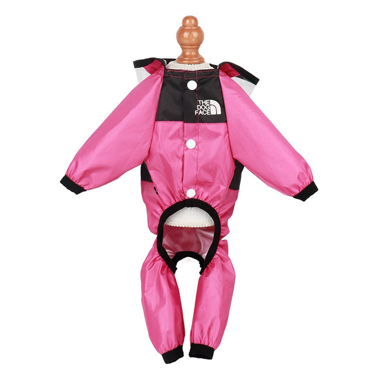 Seasons Universal Raincoat For Dogs Four-Legged Clothing Transparent PU Waterproof Clothing, S, M, L, XL, XXXL, XXXXL
