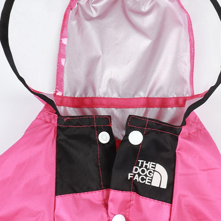 Seasons Universal Raincoat For Dogs Four-Legged Clothing Transparent PU Waterproof Clothing, S, M, L, XXXL, XXXXL