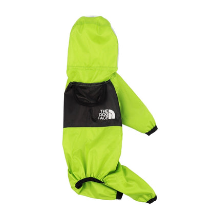 Seasons Universal Raincoat For Dogs Four-Legged Clothing Transparent PU Waterproof Clothing, S, M, L, XXXL, XXXXL