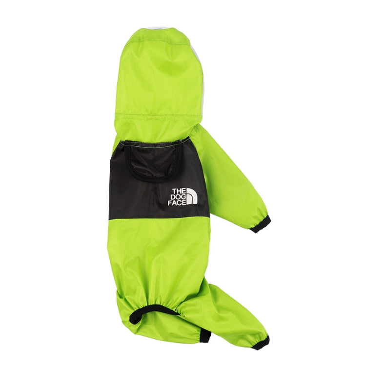 Seasons Universal Raincoat For Dogs Four-Legged Clothing Transparent PU Waterproof Clothing, S, M, L, XL, XXXL, XXXXL
