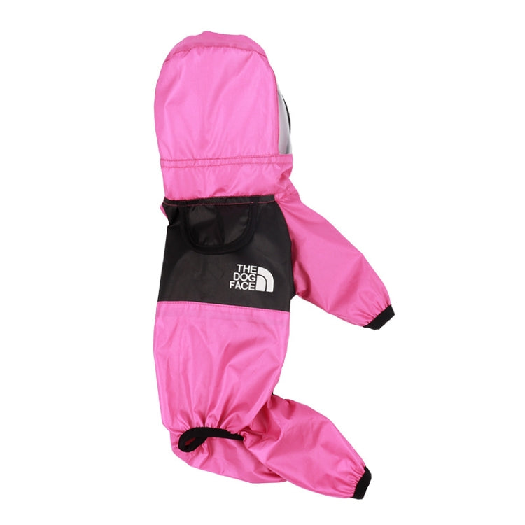 Seasons Universal Raincoat For Dogs Four-Legged Clothing Transparent PU Waterproof Clothing, S, M, L, XXXL, XXXXL
