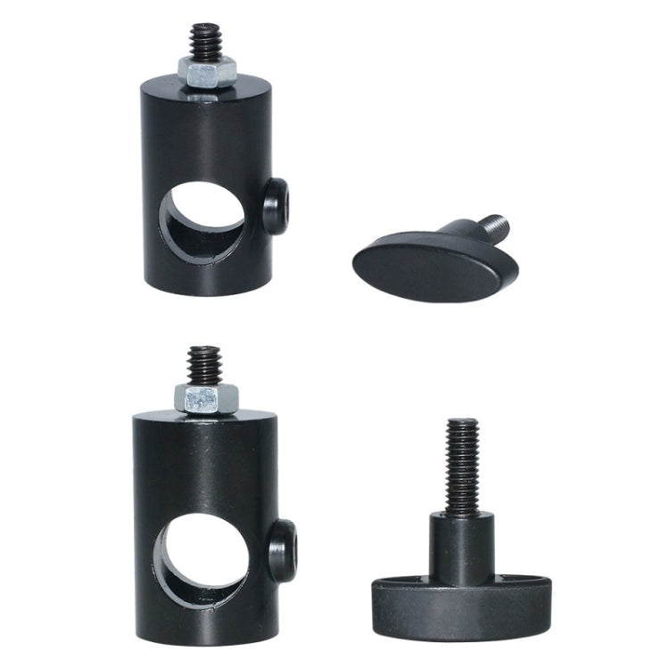 2 PCS Flash Light Stand 1/4 Photography Light Holder Adapter Tripod Conversion Interface, 2 PCS Flash Light Stand