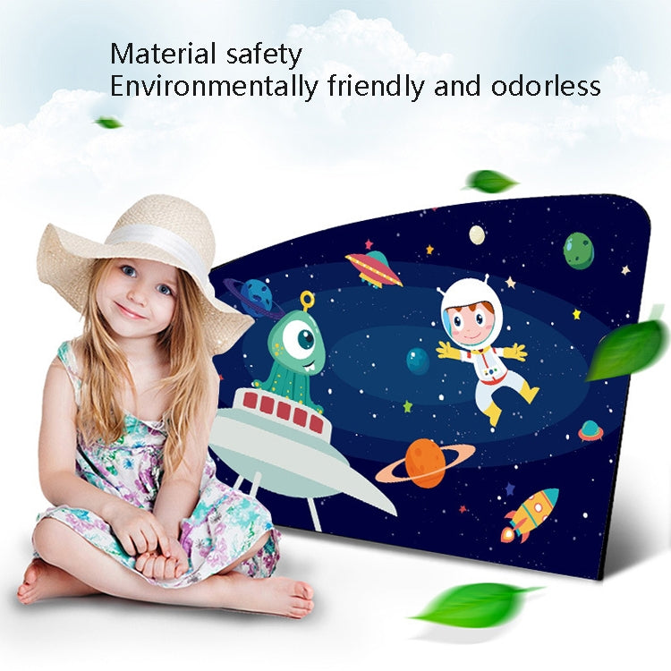 Automobile Sunshade Car Windows Sun Protection And Heat Insulation Magnetic Telescopic Side Curtains, Deep Sea Adventure Driving Position, Deep Sea Adventure Co-driver, Deep Sea Adventure Rear Square, Auspicious Three Treasures Driving Position