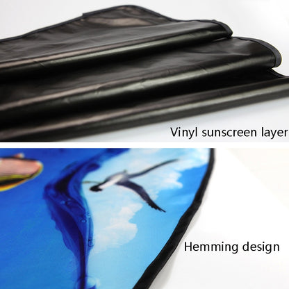 Automobile Sunshade Car Windows Sun Protection And Heat Insulation Magnetic Telescopic Side Curtains, Deep Sea Adventure Driving Position, Deep Sea Adventure Co-driver, Deep Sea Adventure Rear Square, Auspicious Three Treasures Driving Position