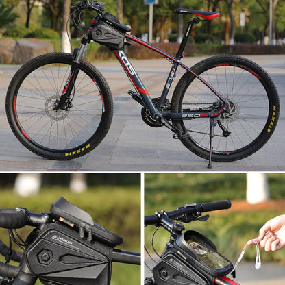 WEST BIKING YP0707256 Hard Shell Mountain Bike Bicycle Front Beam Package Riding Equipment, WEST BIKING YP0707256