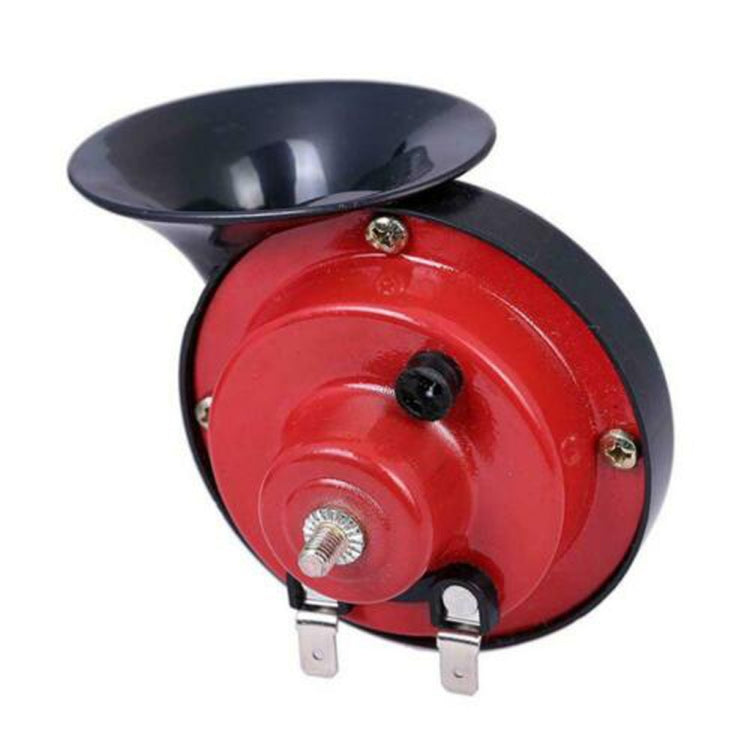 1 Pair 110BD 12V Motorcycle Electric Car Loud Single Sound Snail Speaker, Snail Speaker