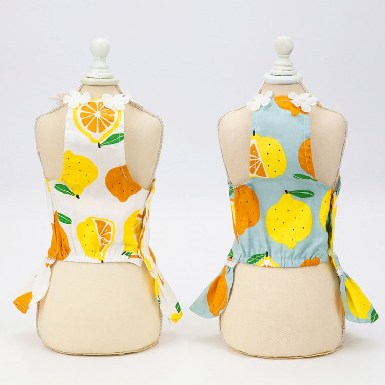 Pet Clothing Dog Cat Dress Lemon Skirt, S, M, L, XL, XS