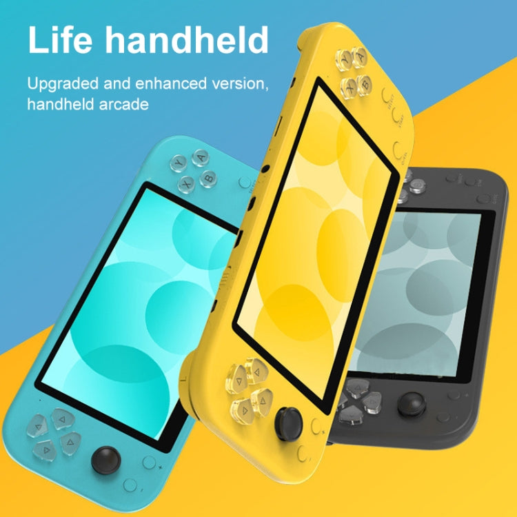 X20 LIFE Classic Games Handheld Game Console with 5.1 inch Screen & 8GB Memory, Support HDMI Output, X20 LIFE / Yellow, X20 LIFE / Blue, X20 LIFE / Gray