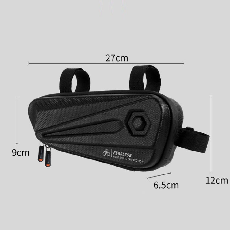 WEST BIKING YP0707257 Bicycle Triangle Bag EVA Hard Shell Bike Bag Mountain Bike Front Beam Bag Riding Equipment, WEST BIKING YP0707257