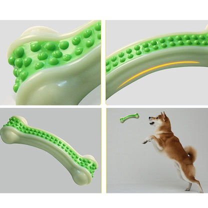 Pet Toy Molar Stick Pet Nylon Meat Flavor Dog Toy Bones, Small, Medium, Large