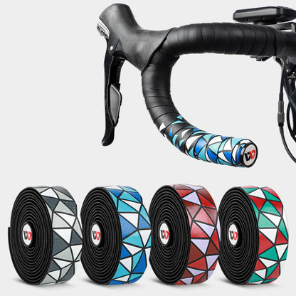WEST BIKING YP0804045 Color PU Handlebars Stain Resistant Washable Non-Slip Bicycle Straps Cycling Accessories