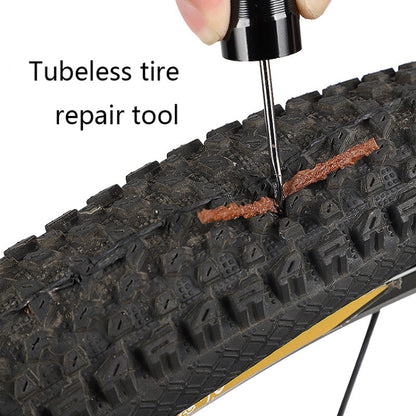 WEST BIKING YP0711083 Multifunctional Bicycle Tire Repair Tool Portable Inflator Emergency Riding Equipment, Black Without Gas Cylinder