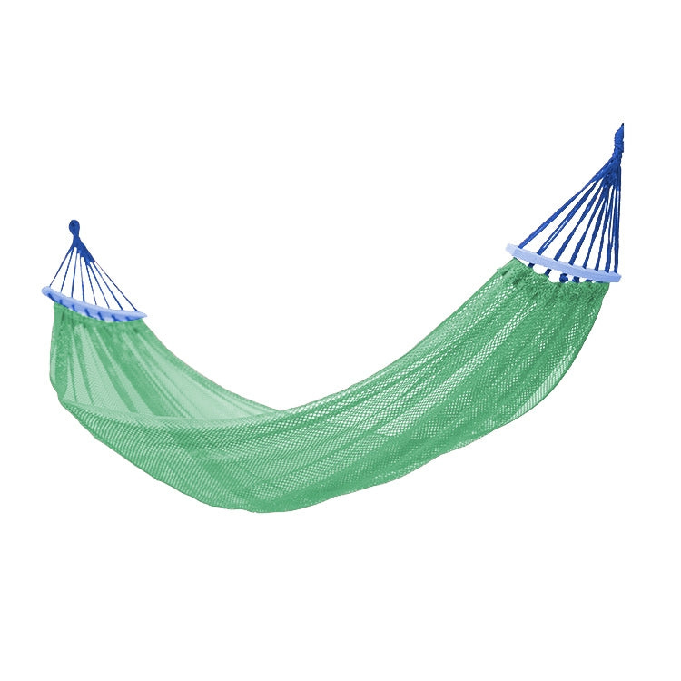 Bending Ice Silk Mesh Hammock Outdoor Hanging Bed Camping  Anti-Sidewall Hammock Swing, Size: 190x130 cm, (Green), (Pink)