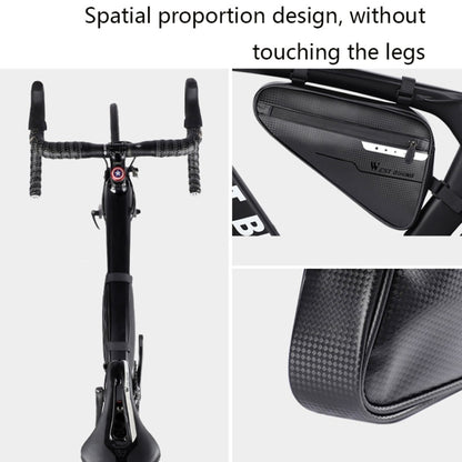 WEST BIKING Bicycle Large-Capacity Triangle Bag Waterproof Beam Bag Riding Equipment, WEST BIKING Triangle Bag